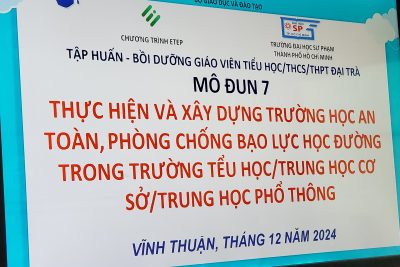 Ảnh tập huấn module 7