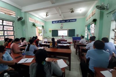 Họp chuyên môn tháng 01 năm học 2024-2025