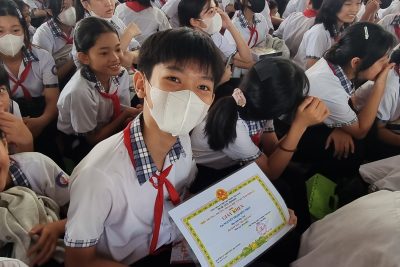 Cảm nghĩ của học sinh khối 9 niên khoá 2021-2025