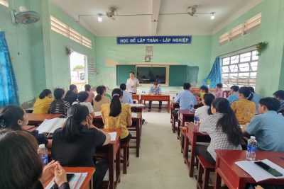 Họp HĐSP tháng 8 năm học 2025-2026