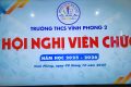 HỘI NGHỊ VIÊN CHỨC, NGƯỜI LAO ĐỘNG NĂM HỌC 2025 – 2026
