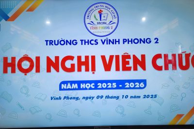 HỘI NGHỊ VIÊN CHỨC, NGƯỜI LAO ĐỘNG NĂM HỌC 2025 – 2026