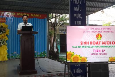 PHÁT HUY MÔ HÌNH “HỘP THƯ ĐIỀU EM MUỐN NÓI” NĂM HỌC 2025 – 2026