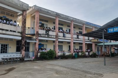 614 học sinh Trường THCS Vĩnh Phong 2 tham gia kỳ thi học kỳ I, năm học 2025–2026