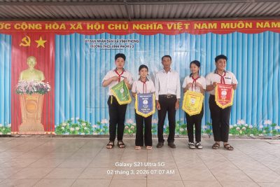 Sinh hoạt dưới cờ Tuần 24 năm học 2025-2026