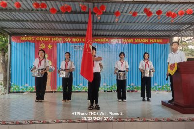 Sinh hoạt dưới cờ Tuần 27 năm học 2025-2026