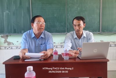 CHẤT LƯỢNG ĐỘI NGŨ 39 VIÊN CHỨC TRƯỜNG THCS VĨNH PHONG 2 NĂM HỌC 2025 – 2026