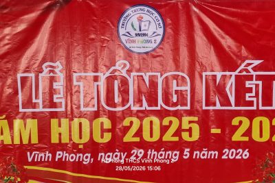 Văn nghệ chào mừng lễ tổng kết năm học 2025-2026