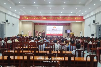 CHÀO ĐÓN DIỆN MẠO MỚI: TRƯỜNG TH & THCS VĨNH PHONG 1