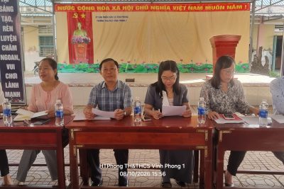 Họp Hội Đồng Sư Phạm Tháng 10 Năm Học 2026-2027